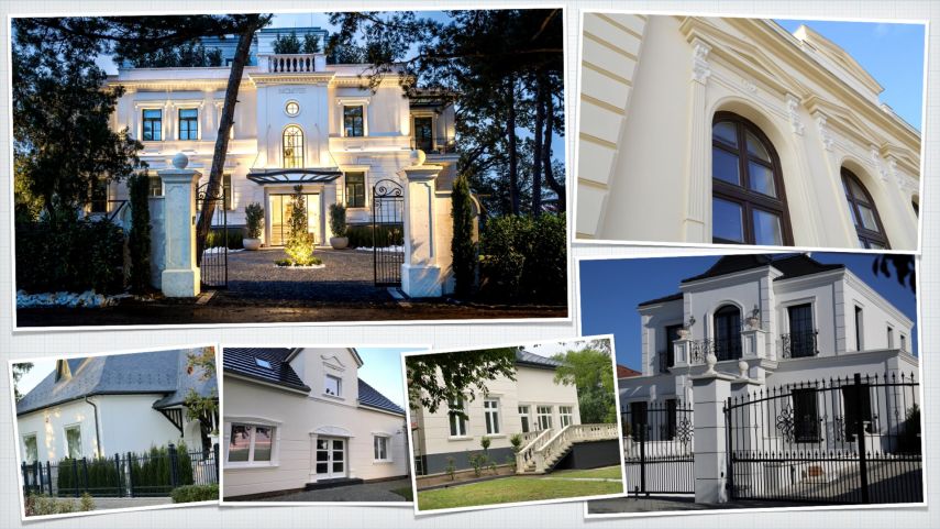 L-profilos ablakstukkó történelmi épületek restaurálásához