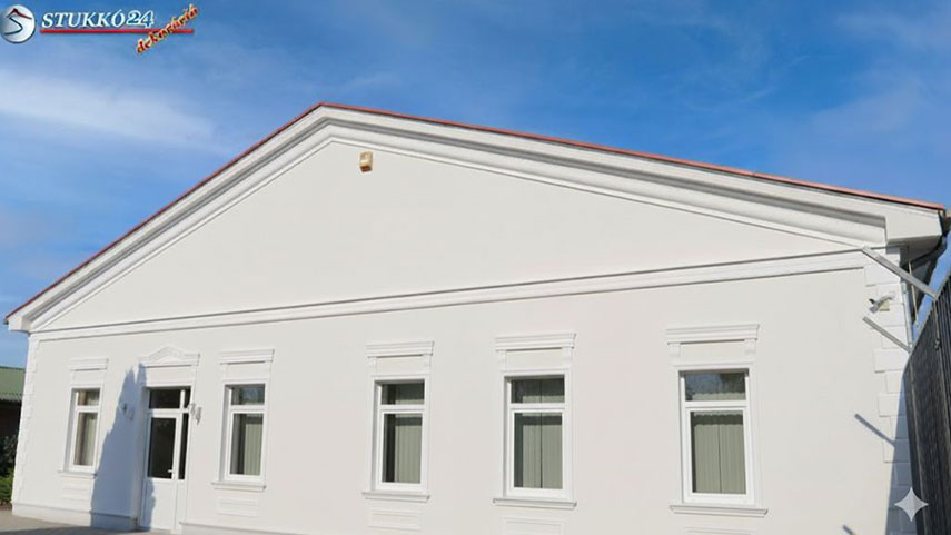 Stílusos homlokzat Dabas 126 homlokzati profillal