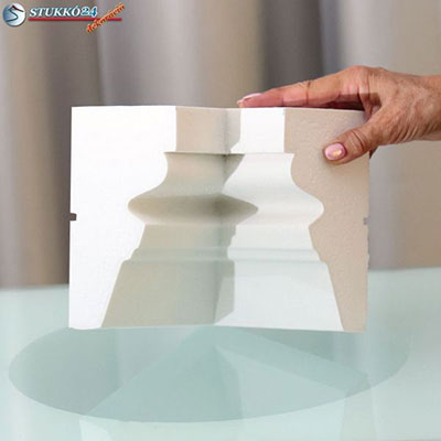 Homlokzat stukkó Körmend 163 belső sarokelem Homlokzat stukkó Körmend 163 belső sarokelem